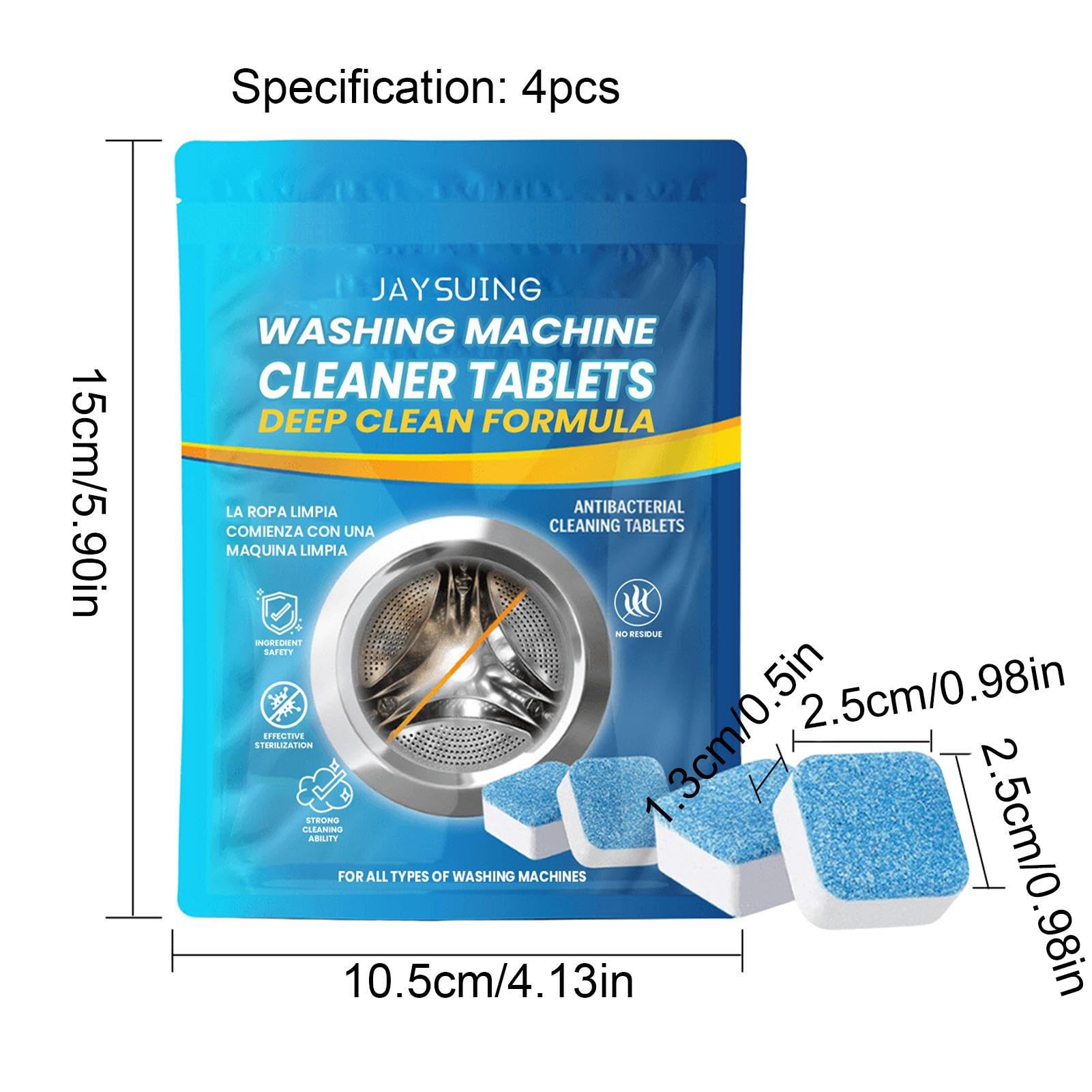 limpeza máquina lavar - Comprimidos para Lavadora Roupas | A